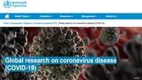  Global research on coronavirus disease (COVID-19)