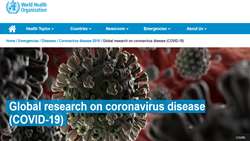  Global research on coronavirus disease (COVID-19)
