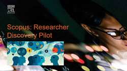 Scopus Researcher Discovery : ابزاری برای ایجاد ارتباط 
