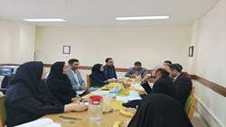 اولین جلسه بررسی تفاهم نامه همکاری بین کتابخانه مرکزی دانشگاه و دانشگاه سمنان 