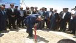 کلنگ زنی کتابخانه مرکزی و سایت کامپیوتر دانشگاه علوم پزشکی سمنان